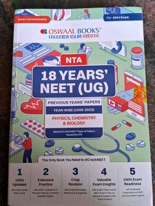 NEET (UG) 18 Years' Previous Papers (2006-2023)