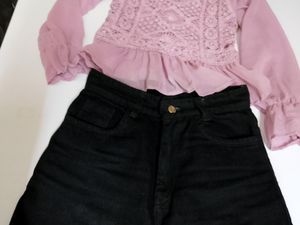 Black Jeans Clearing The Stock