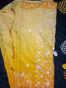 Yellow Saree