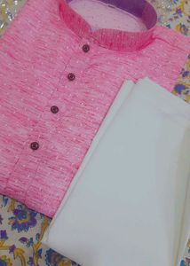 Pink Kurta Pajama Set