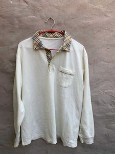 Burberry Long Sleeve Polo Shirt