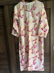 Mul cotton chikankari kurta
