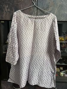 Zigzag Print Kurti