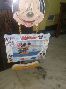 Mickey Wall Clock + Photo Frame