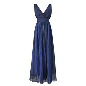 Prom Eve Sequinned Backless