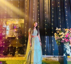 Mint Green Lehenga Choli Set