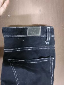 Black Cargo Jeans