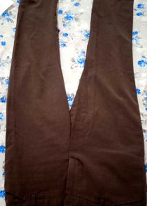 Brown Casual Pants