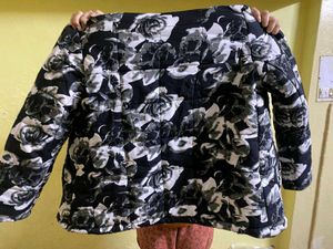 Winter Fur Black and White jacket