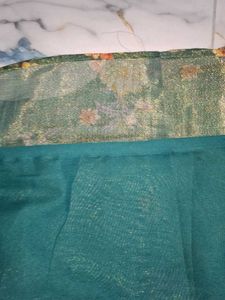 Floral Print Tissue Kurti