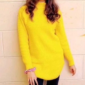 Yellow Knit Sweater
