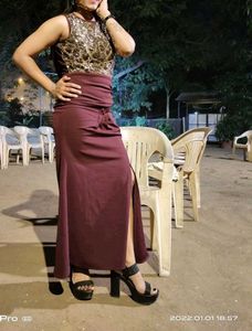 Sequin  Sleeveless Gown