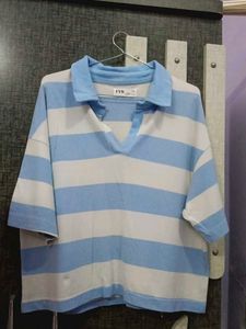 Striped Polo T-Shirt