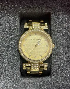 Giordano Gold Crystal A2057-33 Watch