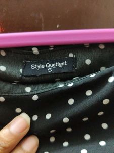 Polka Dot Off-Shoulder Top