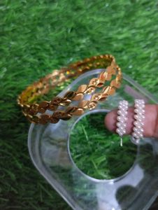Combo  1 Pair Earrings Or Bangles