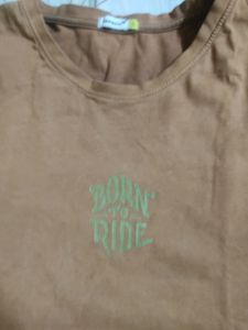Unisex Brown Tshirt (Size-L)