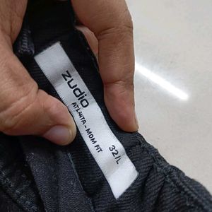 Black Mom Fit Jeans From Zudio
