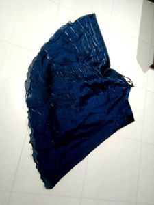 Embroidered Blue Jimmi Chu lehnga