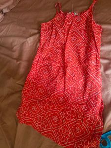Red Kurta Set