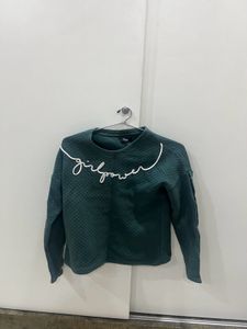 Women Green Sweater