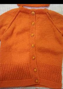 🧡✨Handmade Knit Baby Set