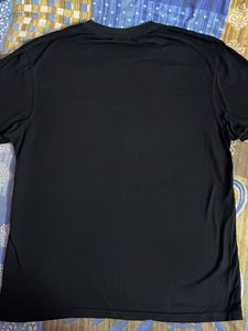 Black Graphic Print Tee