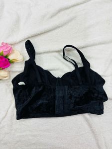 Black Velvet Corset