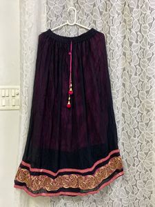 Pink & Black Lehenga