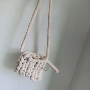 Chunky Knit Handbag