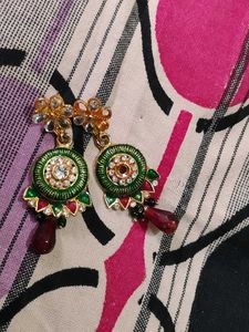 Combo Of Mangal Sutra And Jhumka