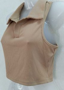 Ribbed Crop Tank Top
