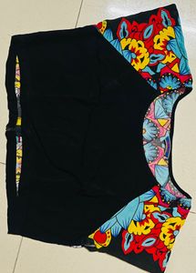 Colorful Patterned Fabric Piece