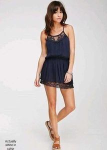 Forever 21 Halter Neck Lace Dress