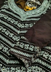 Elegant Patiala Suit Full Stone Work