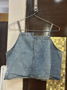 Denim Crop Top