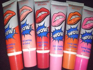Pack Of Six. Romantic Bear Lip Stain