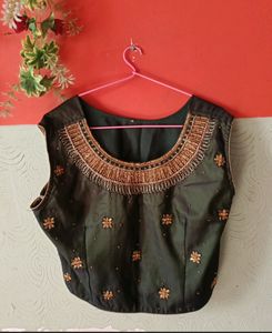 BEAUTIFUL SATIN BLOUSE /LEHENGA TOP