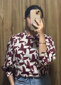 Patterned Top