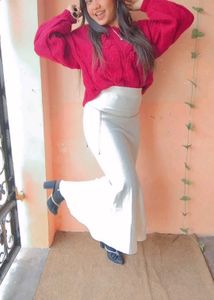 🌟Burgundy Cable Knit Sweater🌟