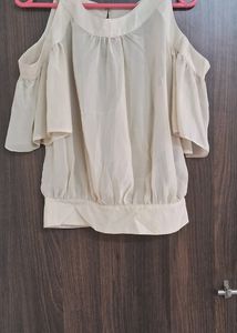 Transparent White Top