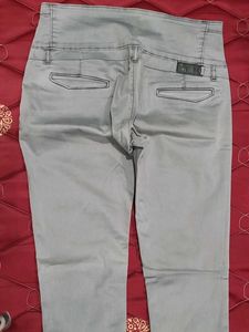 Light Blue High Waisted Pants