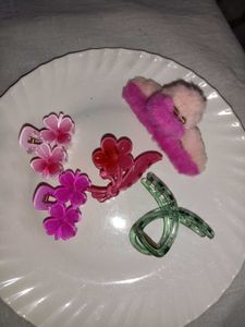 5-Cute Hair Clip Set