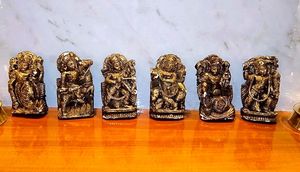 *Hand-Painted Antique Idols Of Gods*