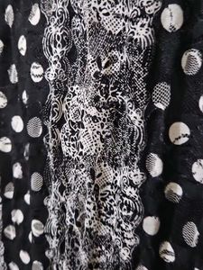 Black &amp; White Night Gown