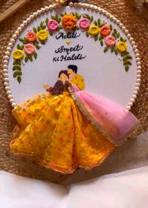 Haldi Special Hoop Art