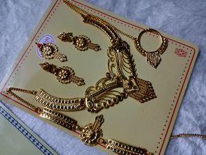 Bridal Jewellery Gold Plated Set Rani Har Dulhan