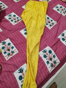 Yellow Anarkali Dress