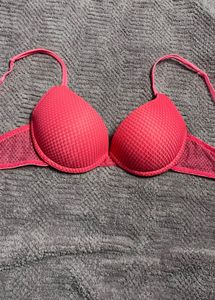 Pink Push-Up Bra