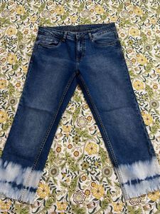 women’s Trendy Dip Dye Jeans